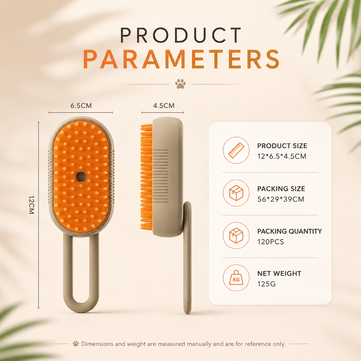 PawMist Grooming Brush
