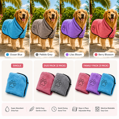 PawDry Towel Wrap