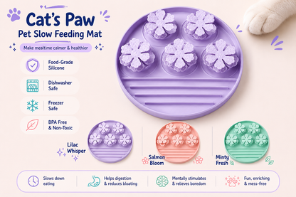 PawPace Lick & Feed Mat
